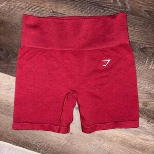 Gymshark | Red ADAPT FLECK SEAMLESS SHORTS